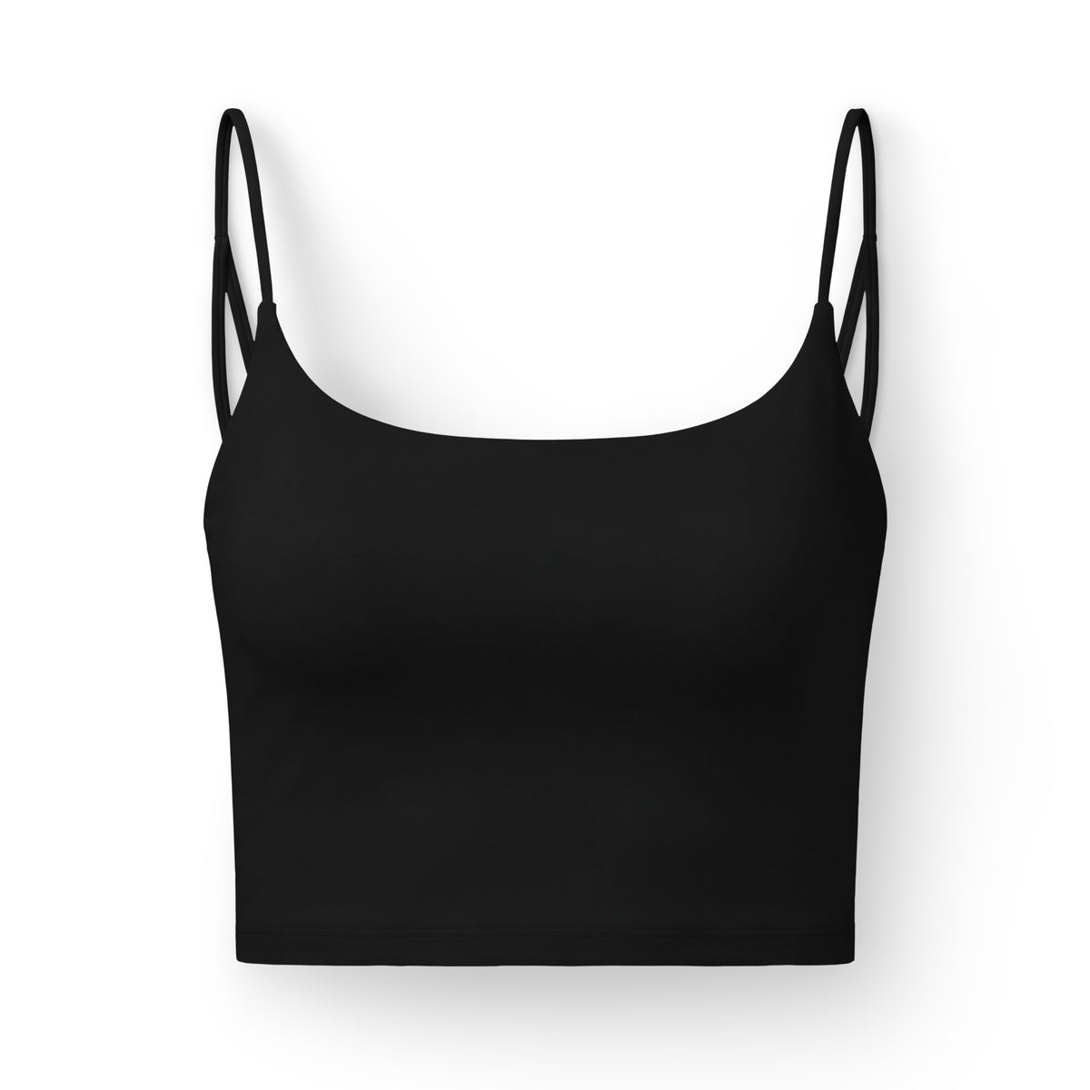 Sport-BH Damen in Schwarz – Vorderansicht